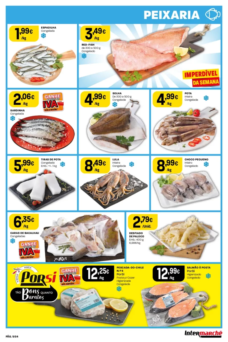 Antevis&atilde;o Folheto Intermarch&eacute; (5 a 10 janeiro)