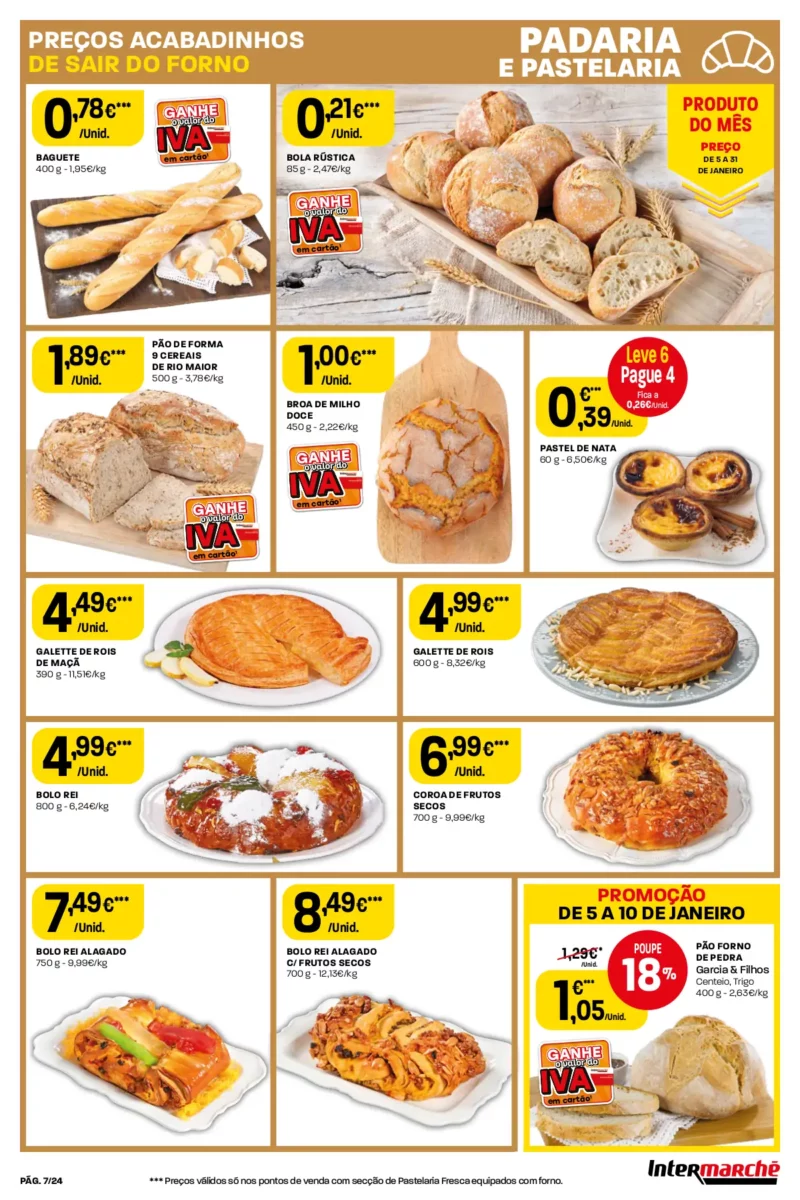 Antevis&atilde;o Folheto Intermarch&eacute; (5 a 10 janeiro)