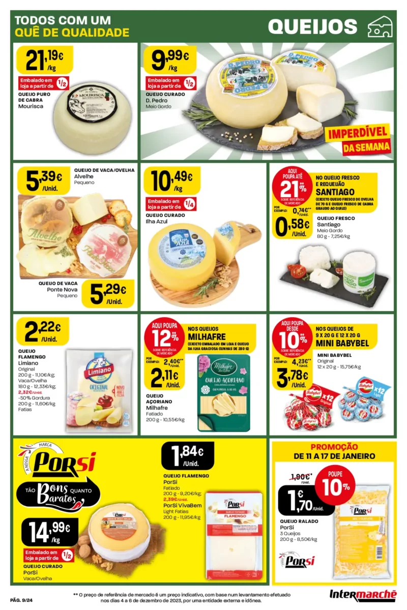 Antevis&atilde;o Folheto Intermarch&eacute; (11 a 17 janeiro)