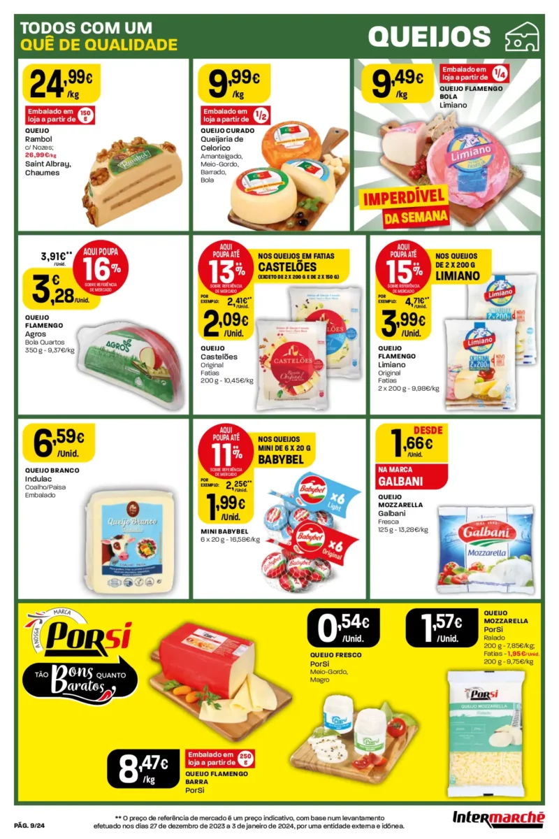 Antevis&atilde;o Folheto Intermarch&eacute; (25 a 31 janeiro)