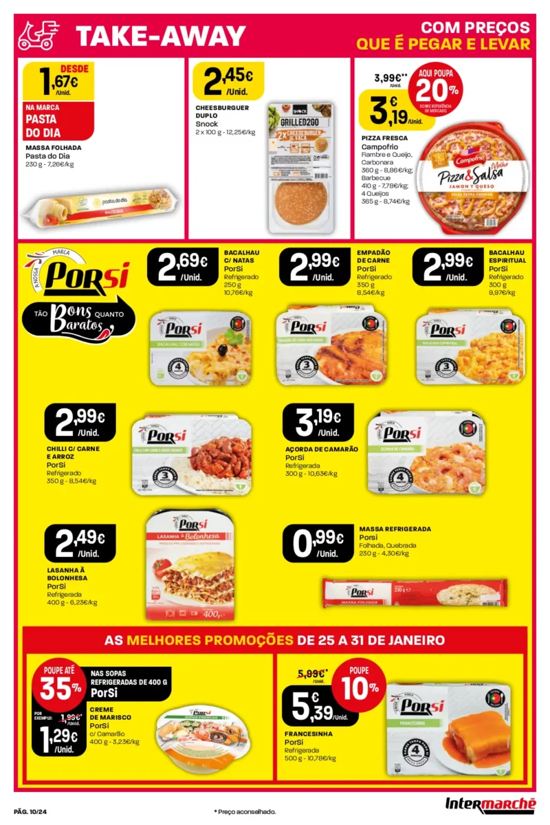 Antevis&atilde;o Folheto Intermarch&eacute; (25 a 31 janeiro)