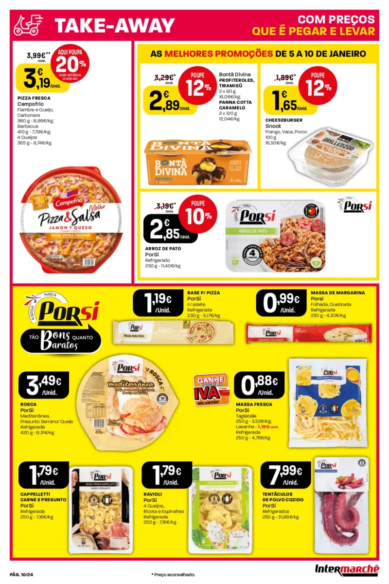 Antevis&atilde;o Folheto Intermarch&eacute; (5 a 10 janeiro)