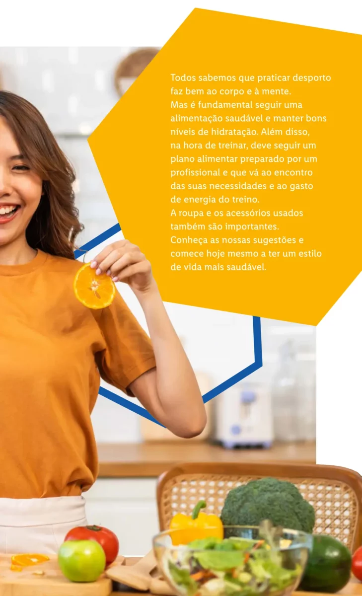 Antevis&atilde;o Folheto LiDL especial Desporto e Vida Saud&aacute;vel