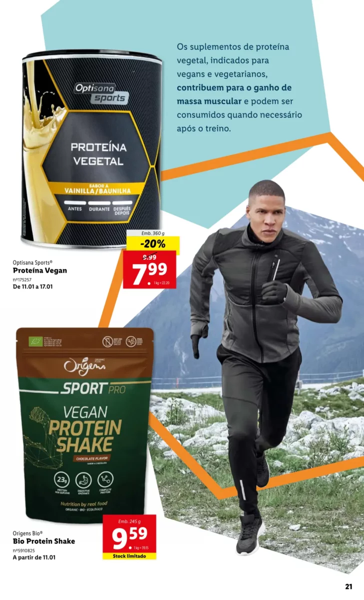 Antevis&atilde;o Folheto LiDL especial Desporto e Vida Saud&aacute;vel