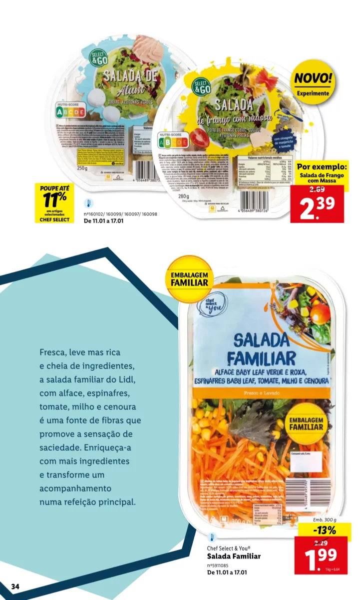 Antevis&atilde;o Folheto LiDL especial Desporto e Vida Saud&aacute;vel
