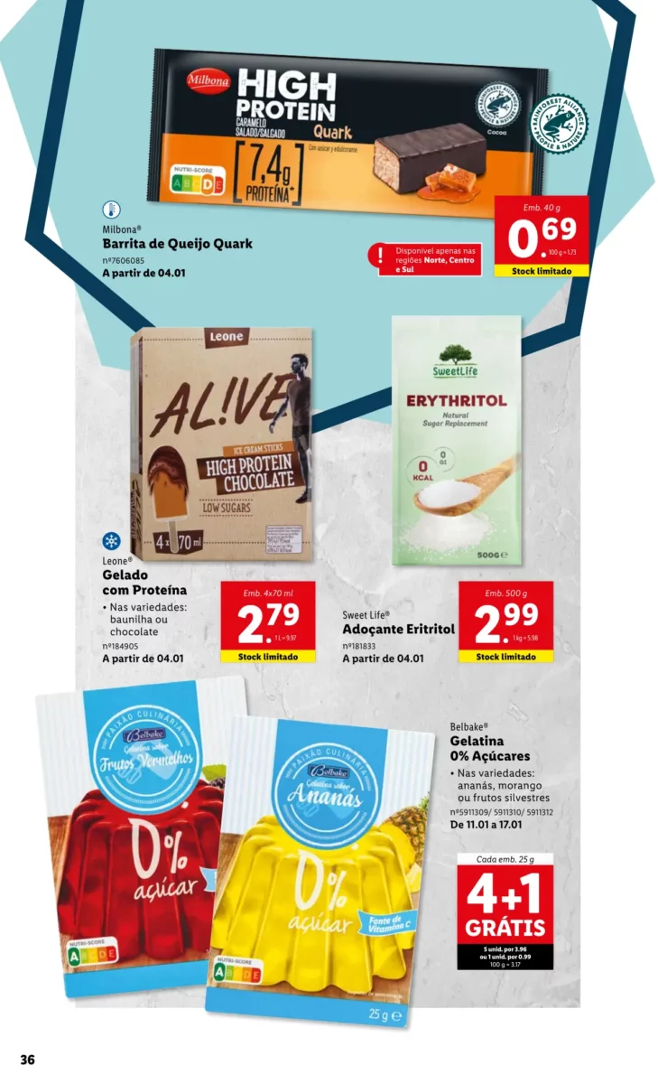 Antevis&atilde;o Folheto LiDL especial Desporto e Vida Saud&aacute;vel