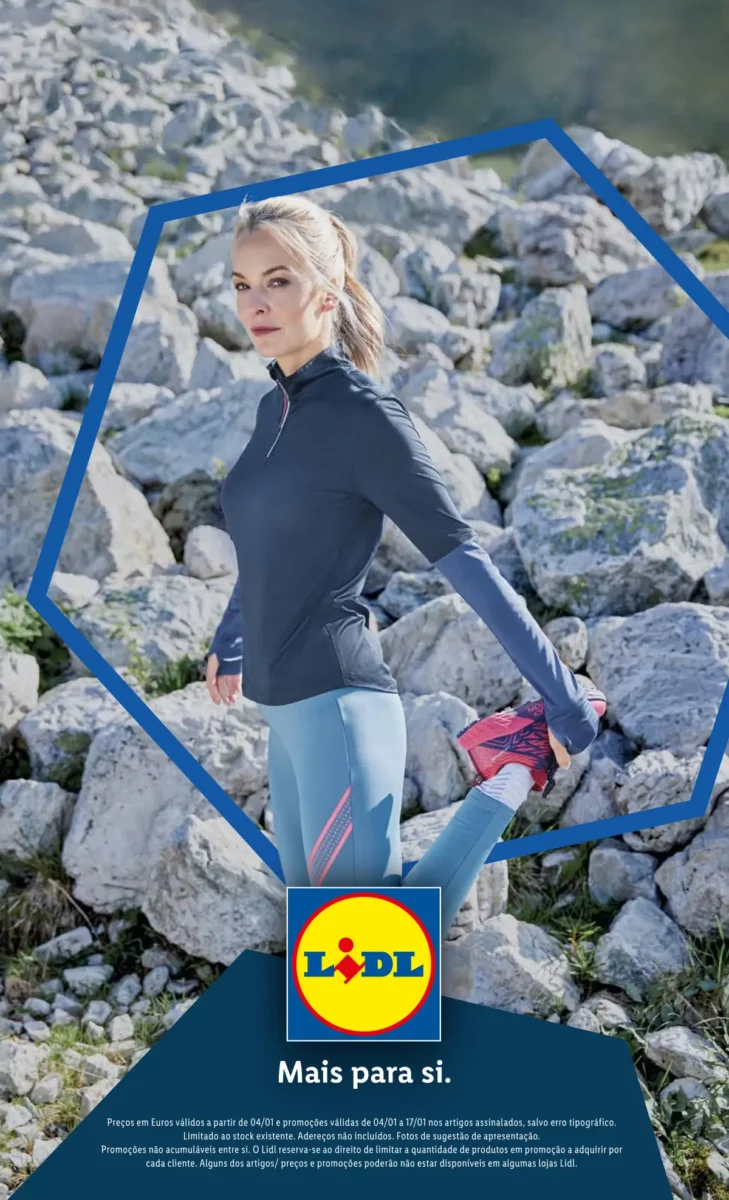 Antevis&atilde;o Folheto LiDL especial Desporto e Vida Saud&aacute;vel