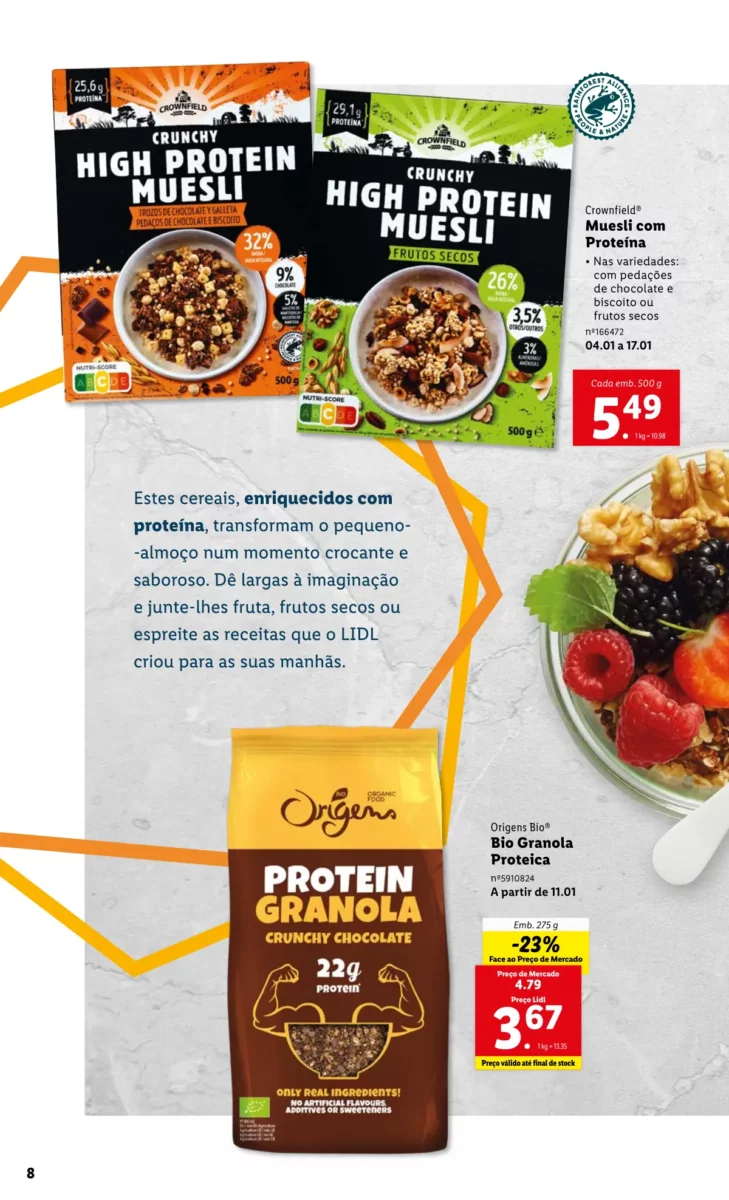 Antevis&atilde;o Folheto LiDL especial Desporto e Vida Saud&aacute;vel