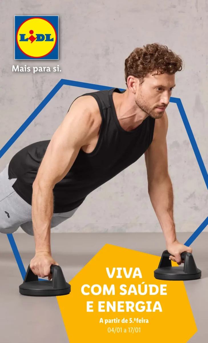 Antevis&atilde;o Folheto LiDL especial Desporto e Vida Saud&aacute;vel