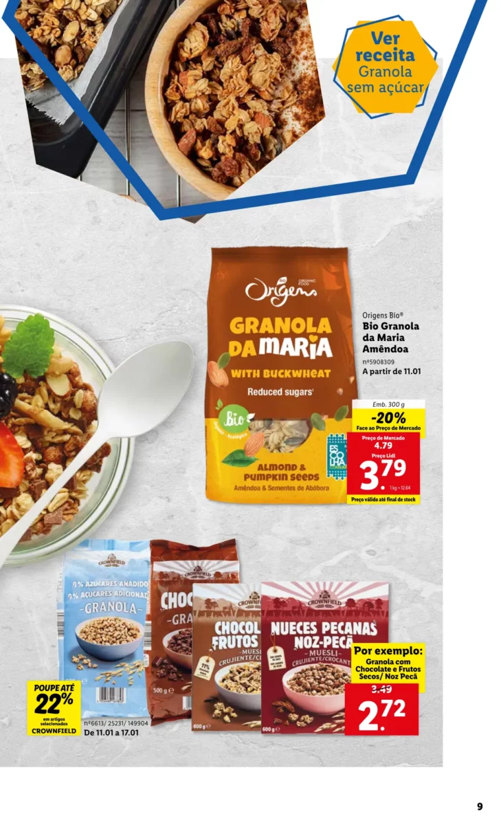 Antevis&atilde;o Folheto LiDL especial Desporto e Vida Saud&aacute;vel
