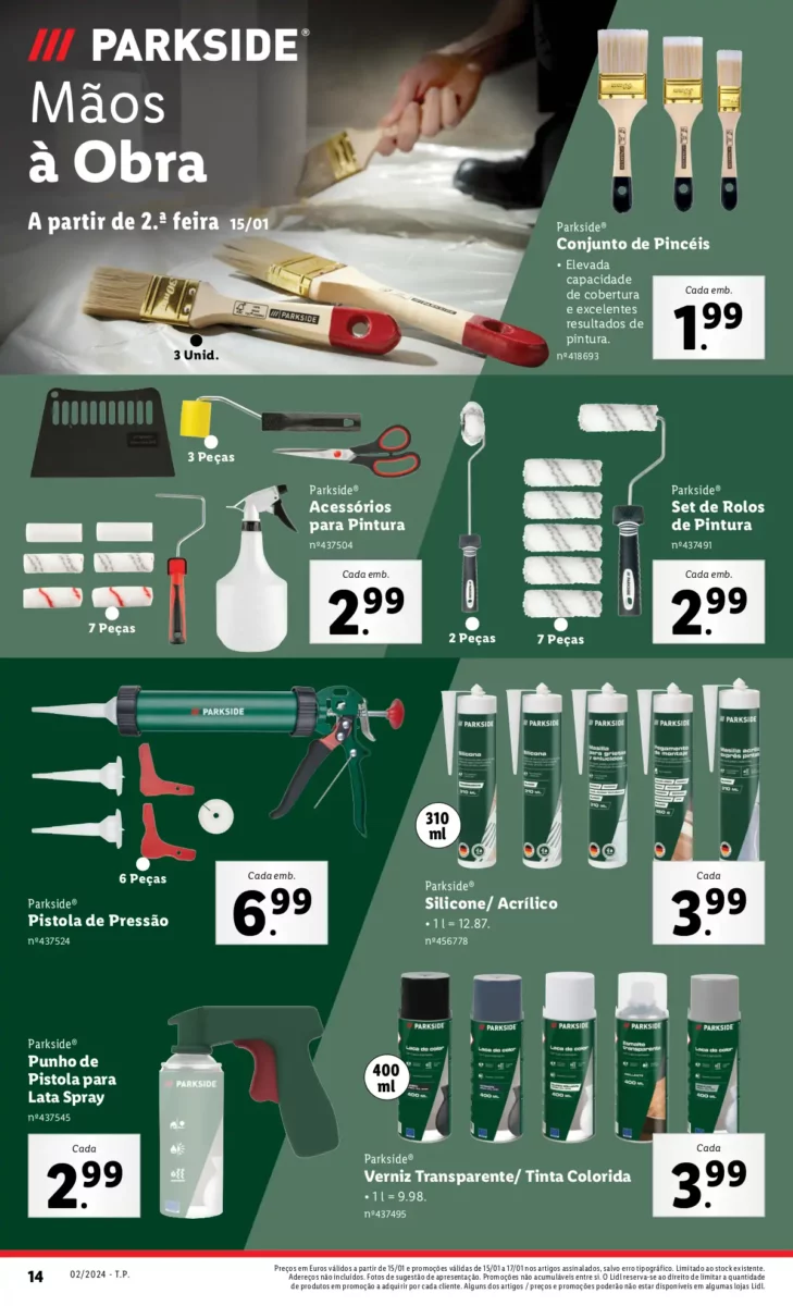 Antevis&atilde;o Folheto LiDL Novidades (a partir de 11 janeiro)
