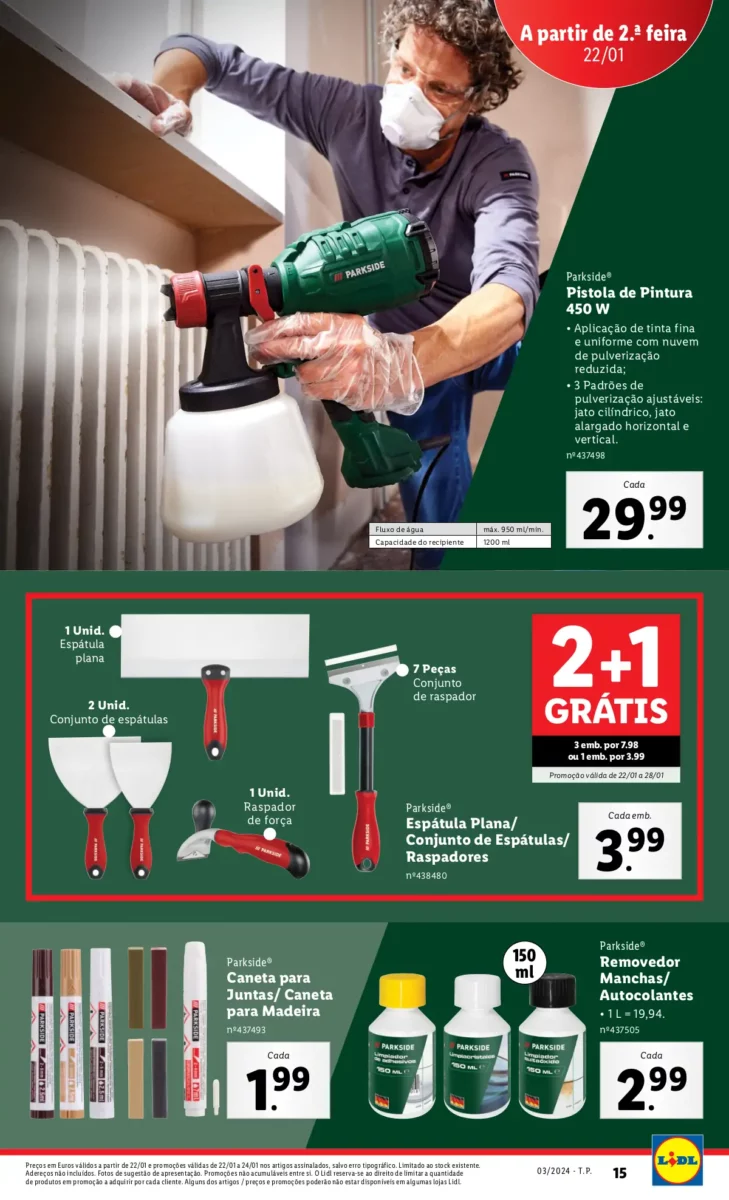 Antevis&atilde;o Folheto LiDL Novidades (a partir de 18 janeiro)