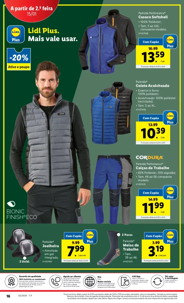 Antevis&atilde;o Folheto LiDL Novidades (a partir de 11 janeiro)