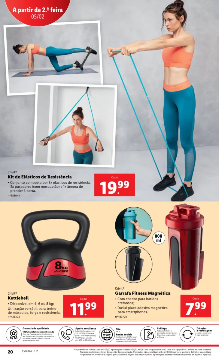 Antevis&atilde;o Folheto LiDL Novidades (a partir de 1 fevereiro)