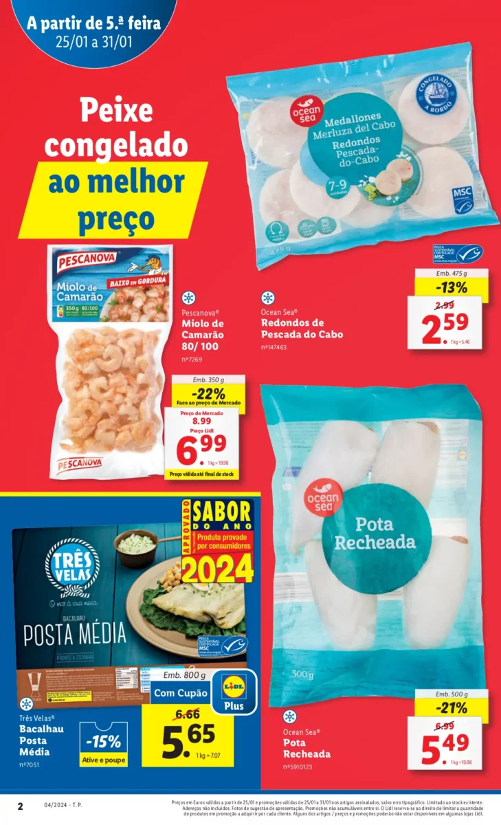 Antevis&atilde;o Folheto LiDL Novidades (a partir de 25 janeiro)