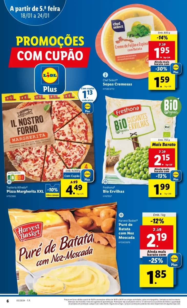Antevis&atilde;o Folheto LiDL Novidades (a partir de 18 janeiro)