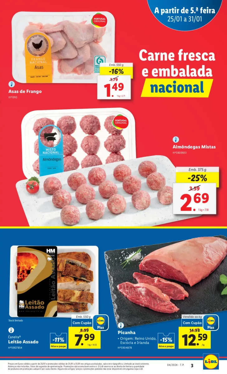 Antevis&atilde;o Folheto LiDL Novidades (a partir de 25 janeiro)