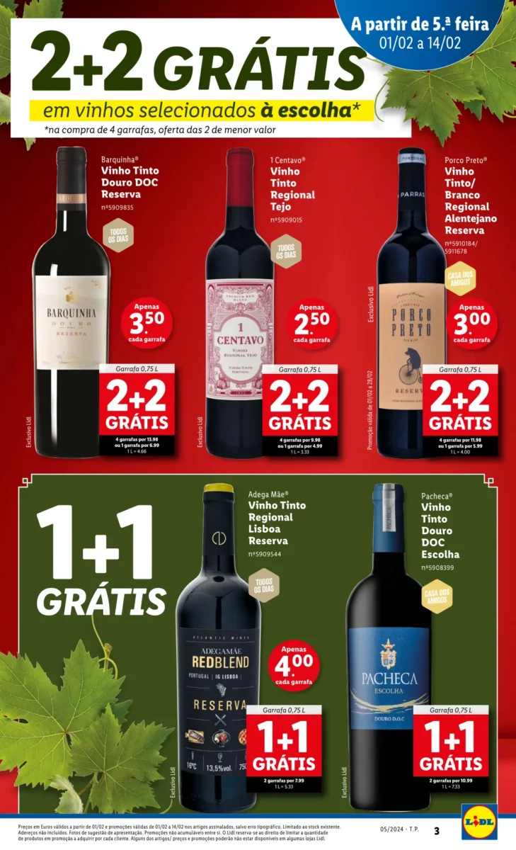 Antevis&atilde;o Folheto LiDL Novidades (a partir de 1 fevereiro)