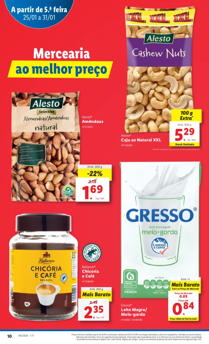 Antevis&atilde;o Folheto LiDL Novidades (a partir de 25 janeiro)