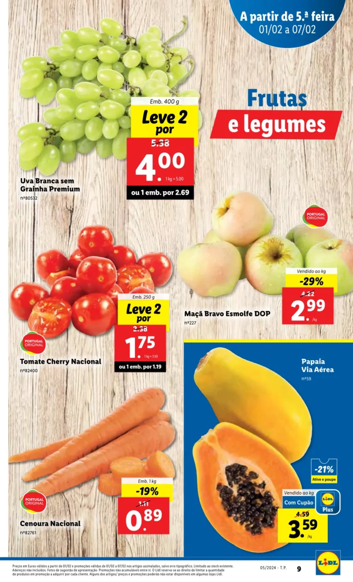 Antevis&atilde;o Folheto LiDL Novidades (a partir de 1 fevereiro)