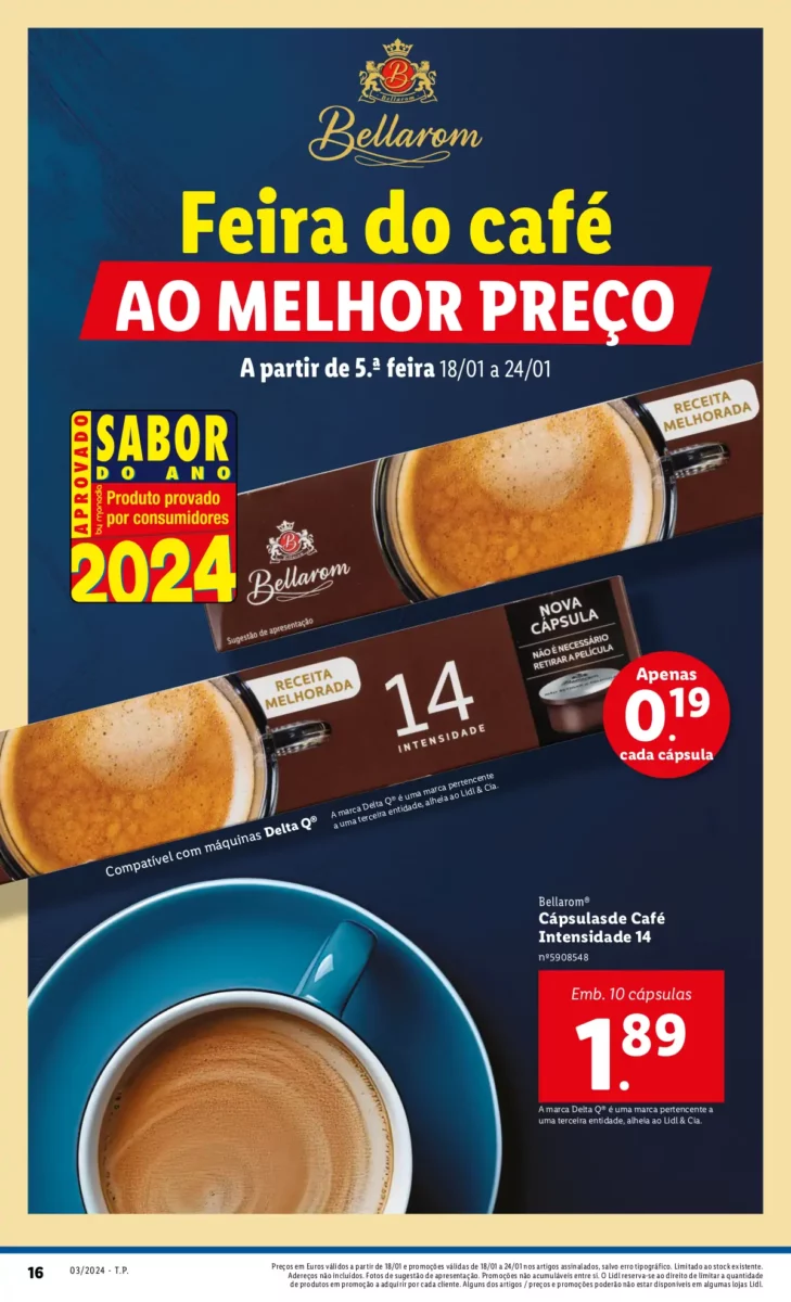 Antevis&atilde;o Folheto LiDL Novidades (a partir de 18 janeiro)