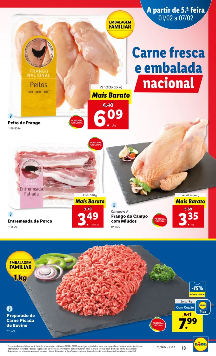 Antevis&atilde;o Folheto LiDL Novidades (a partir de 1 fevereiro)