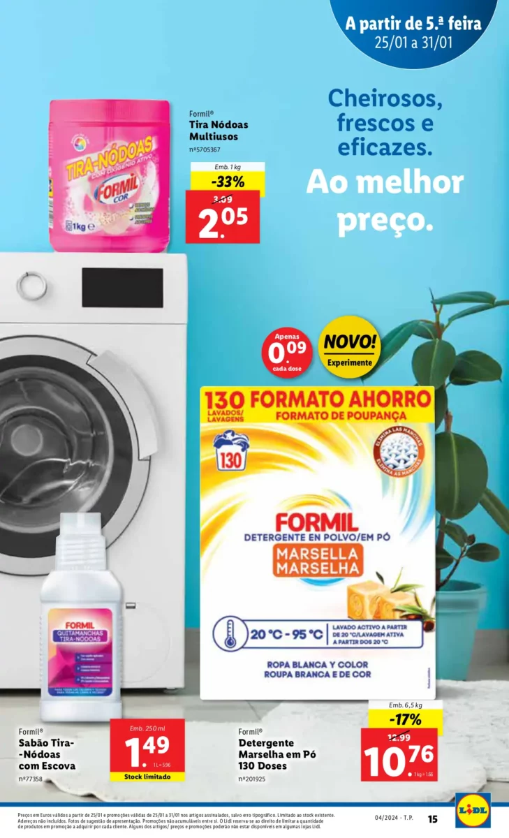 Antevis&atilde;o Folheto LiDL Novidades (a partir de 25 janeiro)