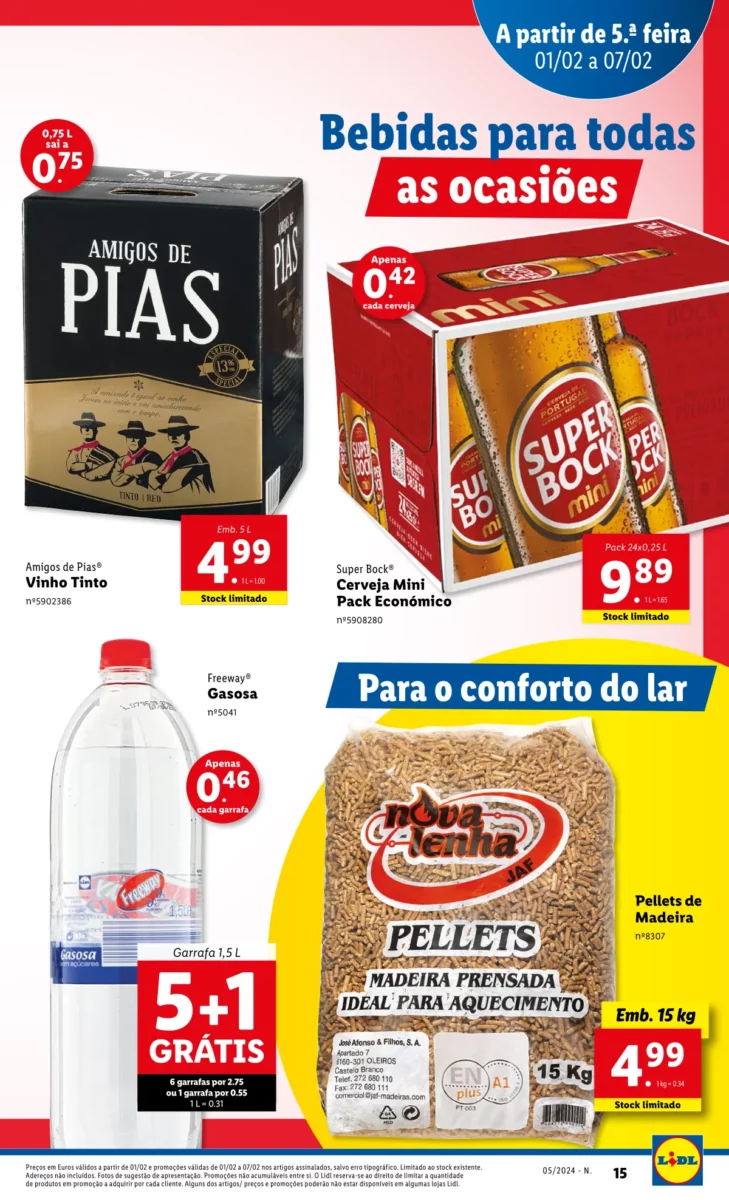 Antevis&atilde;o Folheto LiDL Novidades (a partir de 1 fevereiro)