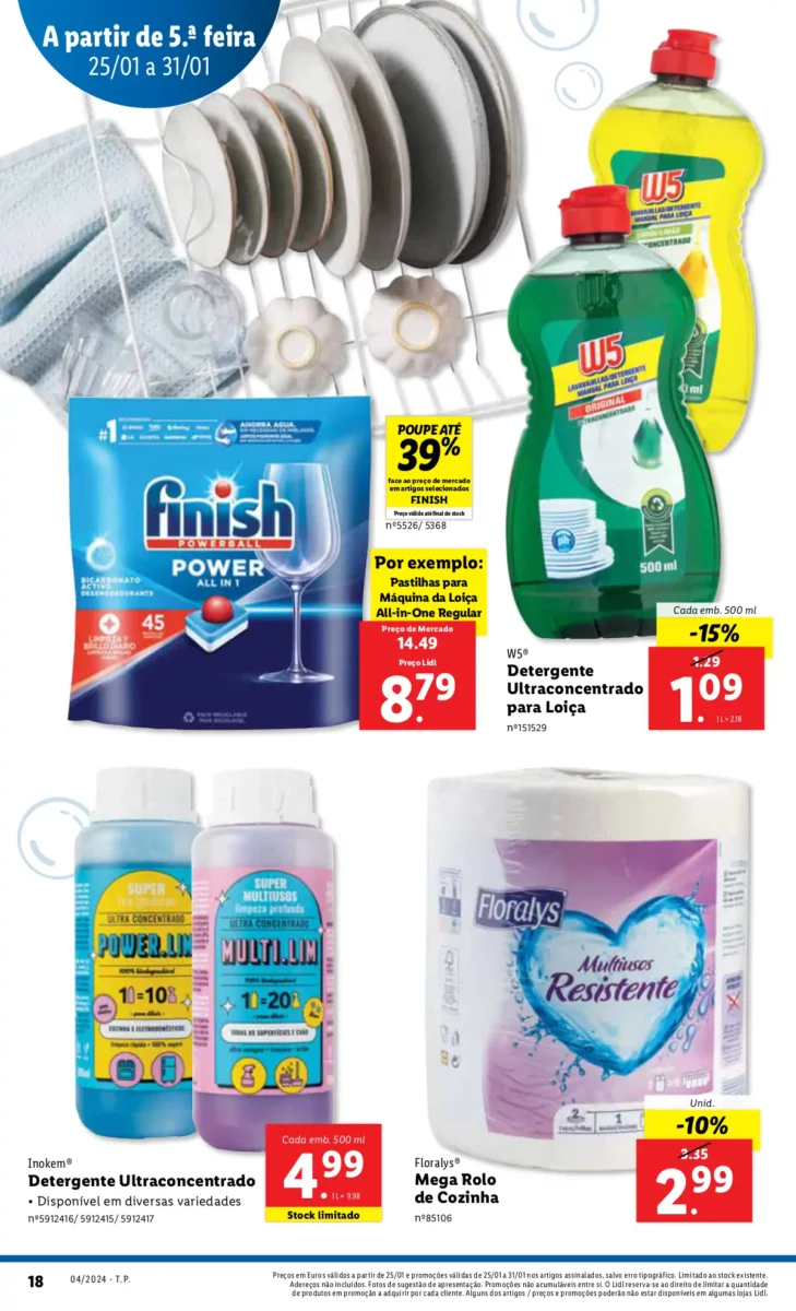Antevis&atilde;o Folheto LiDL Novidades (a partir de 25 janeiro)