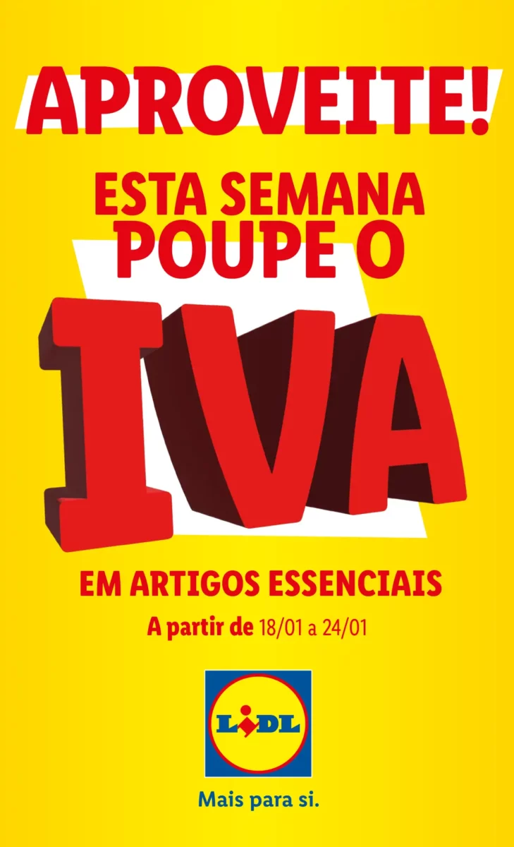 Antevis&atilde;o Folheto LiDL Novidades (a partir de 18 janeiro)