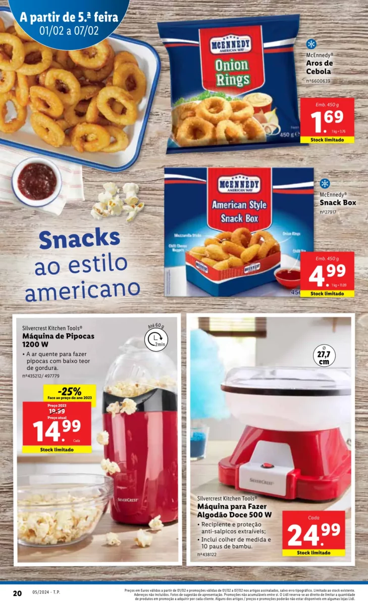 Antevis&atilde;o Folheto LiDL Novidades (a partir de 1 fevereiro)