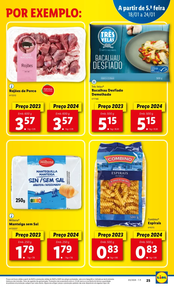 Antevis&atilde;o Folheto LiDL Novidades (a partir de 18 janeiro)