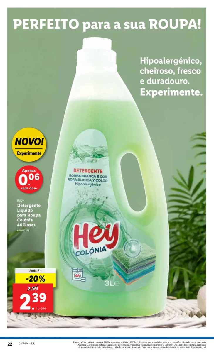 Antevis&atilde;o Folheto LiDL Novidades (a partir de 25 janeiro)