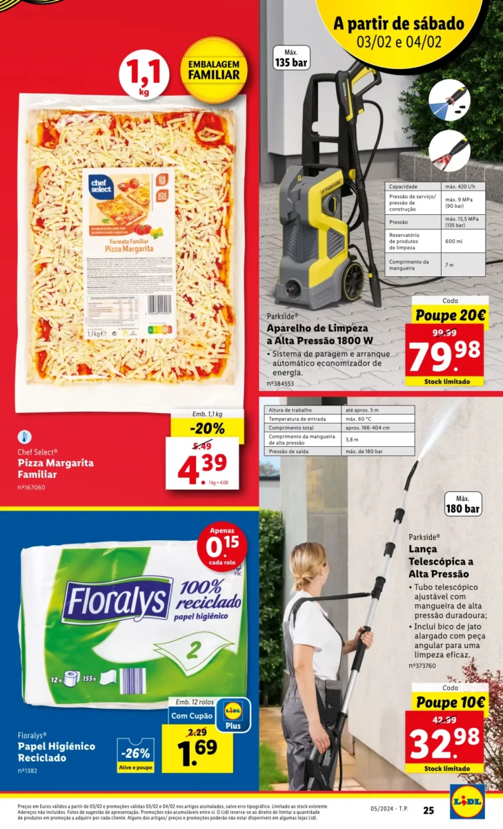 Antevis&atilde;o Folheto LiDL Novidades (a partir de 1 fevereiro)