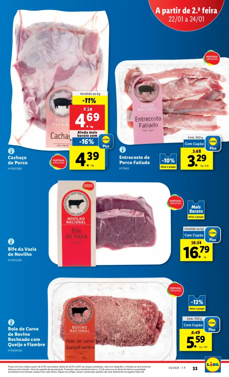 Antevis&atilde;o Folheto LiDL Novidades (a partir de 18 janeiro)