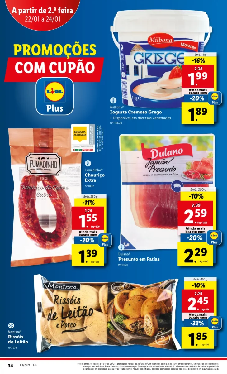Antevis&atilde;o Folheto LiDL Novidades (a partir de 18 janeiro)