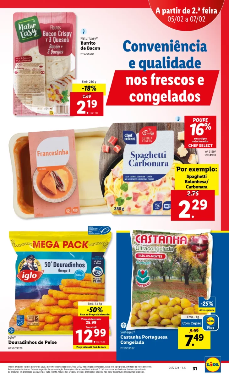 Antevis&atilde;o Folheto LiDL Novidades (a partir de 1 fevereiro)