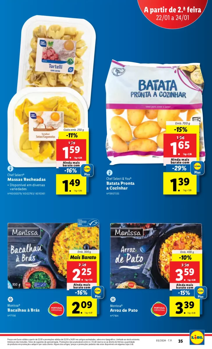 Antevis&atilde;o Folheto LiDL Novidades (a partir de 18 janeiro)