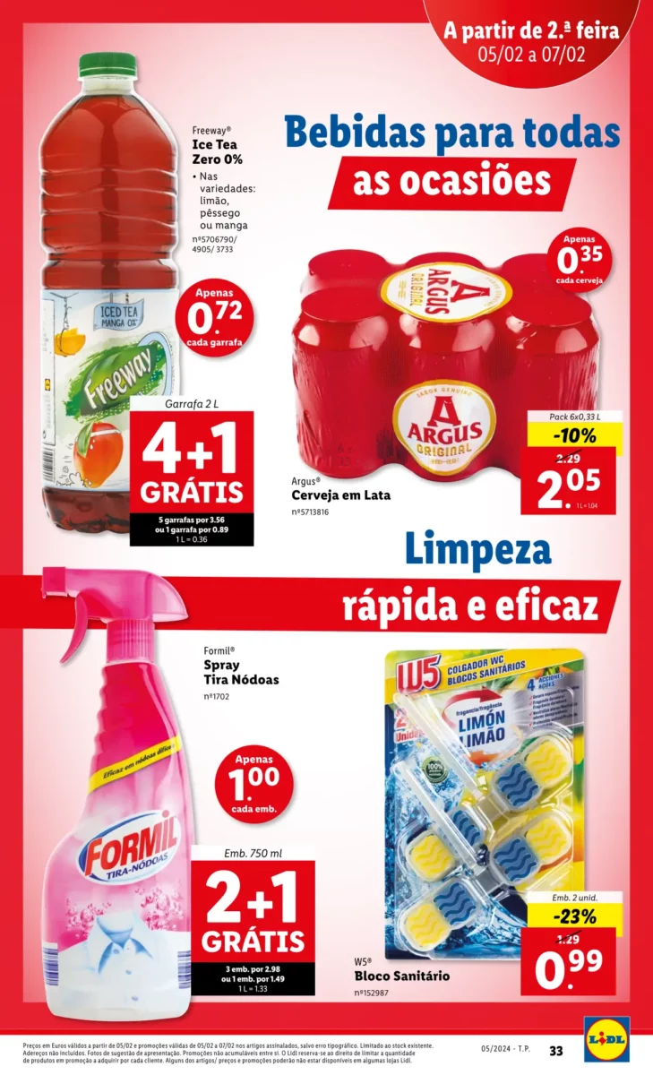 Antevis&atilde;o Folheto LiDL Novidades (a partir de 1 fevereiro)