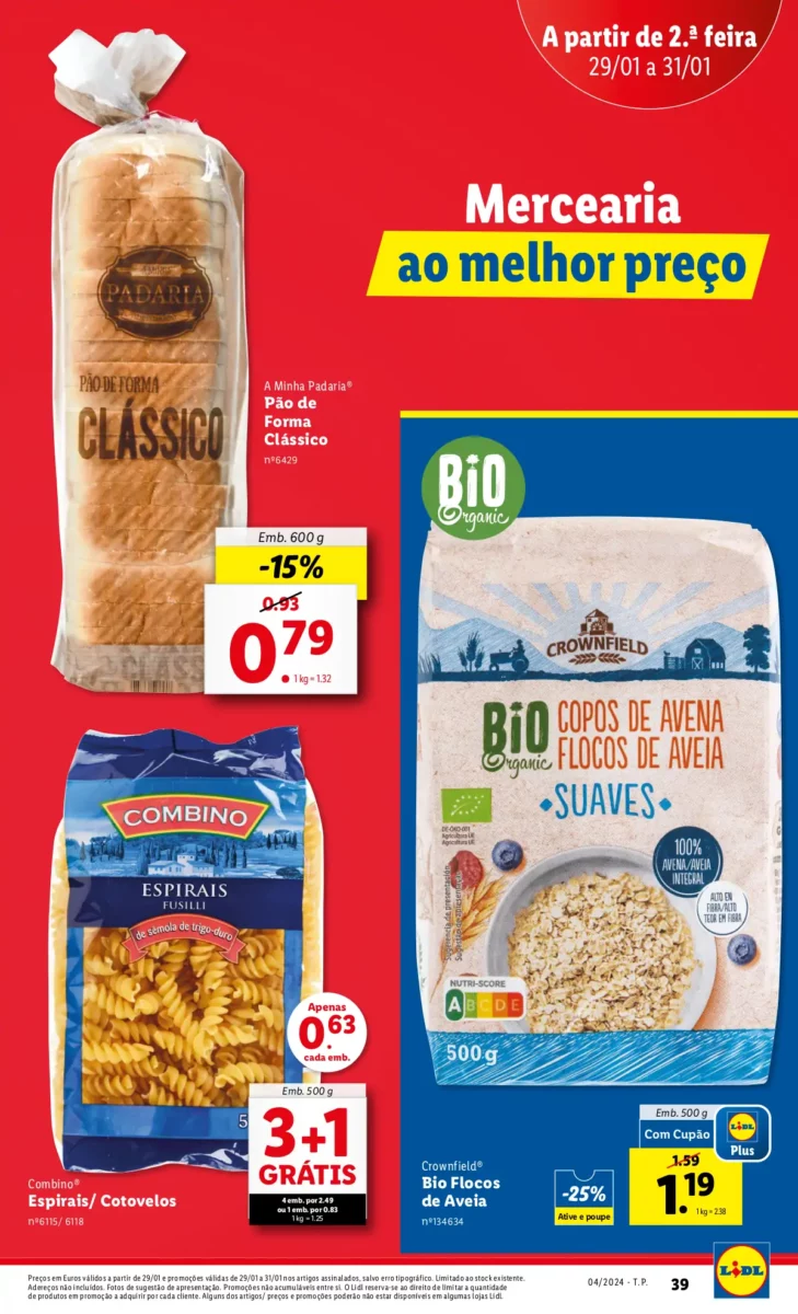 Antevis&atilde;o Folheto LiDL Novidades (a partir de 25 janeiro)