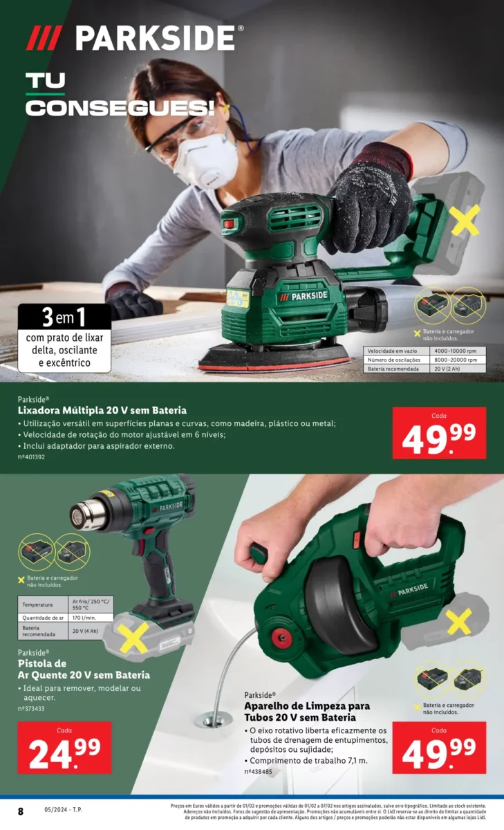 Antevis&atilde;o Folheto LiDL Novidades (a partir de 1 fevereiro)