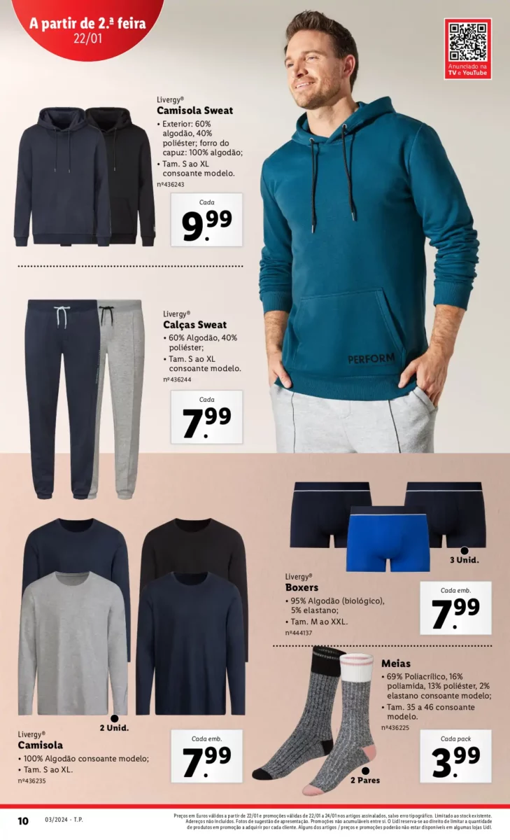 Antevis&atilde;o Folheto LiDL Novidades (a partir de 18 janeiro)