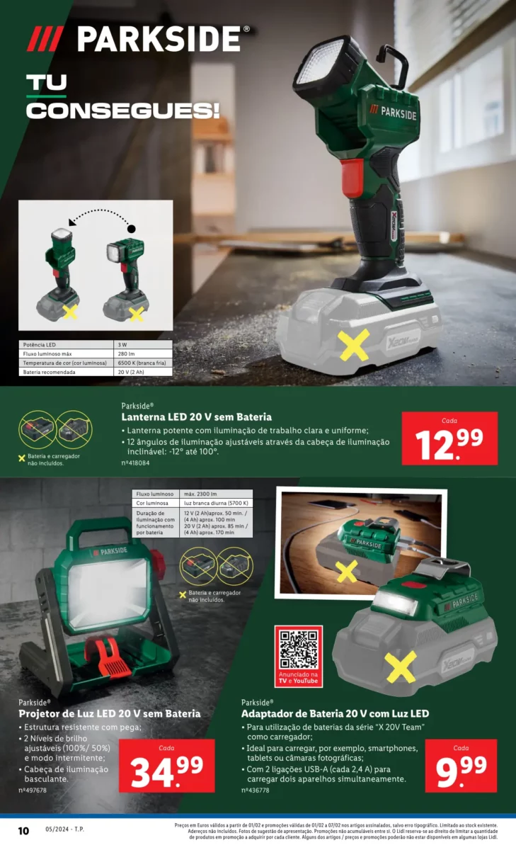 Antevis&atilde;o Folheto LiDL Novidades (a partir de 1 fevereiro)