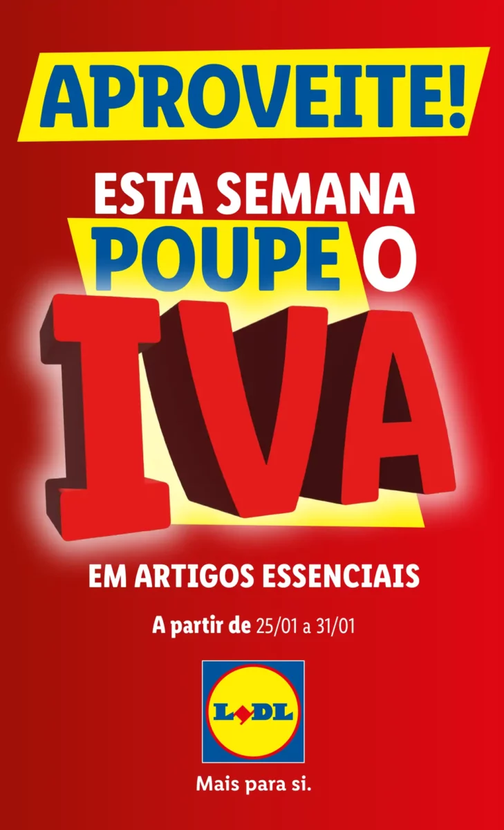 Antevis&atilde;o Folheto LiDL Promo&ccedil;&otilde;es (25 a 31 janeiro)