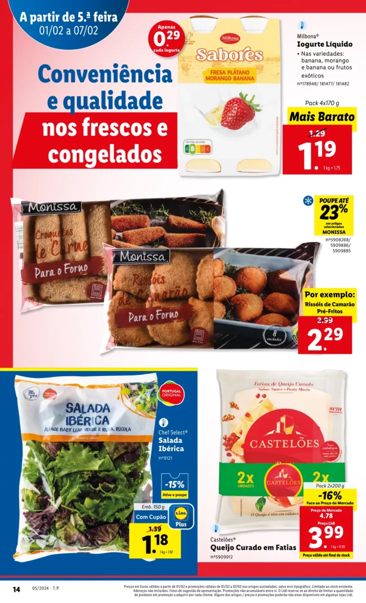 Antevis&atilde;o Folheto LiDL Promo&ccedil;&otilde;es (1 a 7 fevereiro)