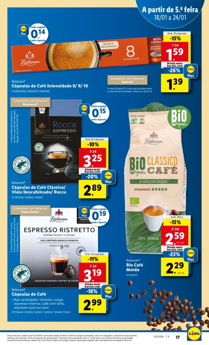Antevis&atilde;o Folheto LiDL Promo&ccedil;&otilde;es (18 a 24 janeiro)