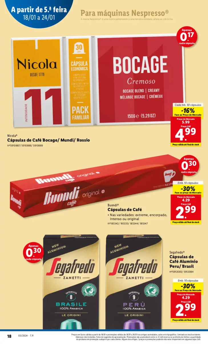 Antevis&atilde;o Folheto LiDL Promo&ccedil;&otilde;es (18 a 24 janeiro)