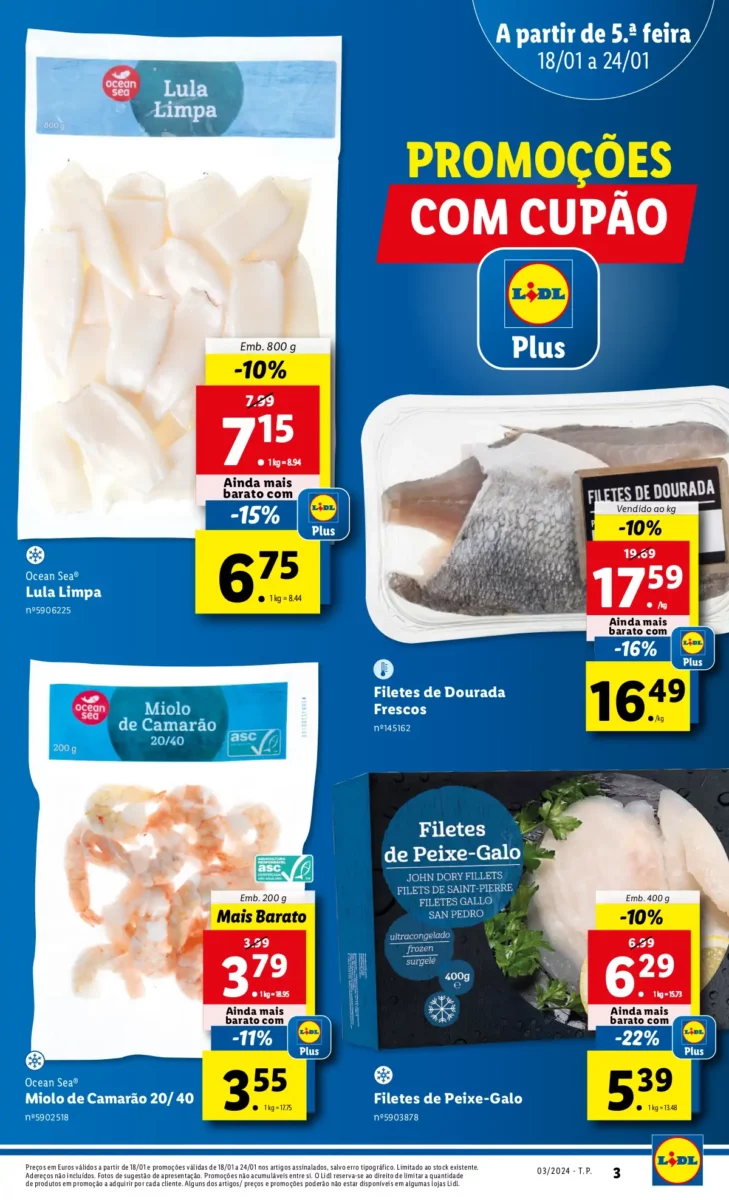 Antevis&atilde;o Folheto LiDL Promo&ccedil;&otilde;es (18 a 24 janeiro)