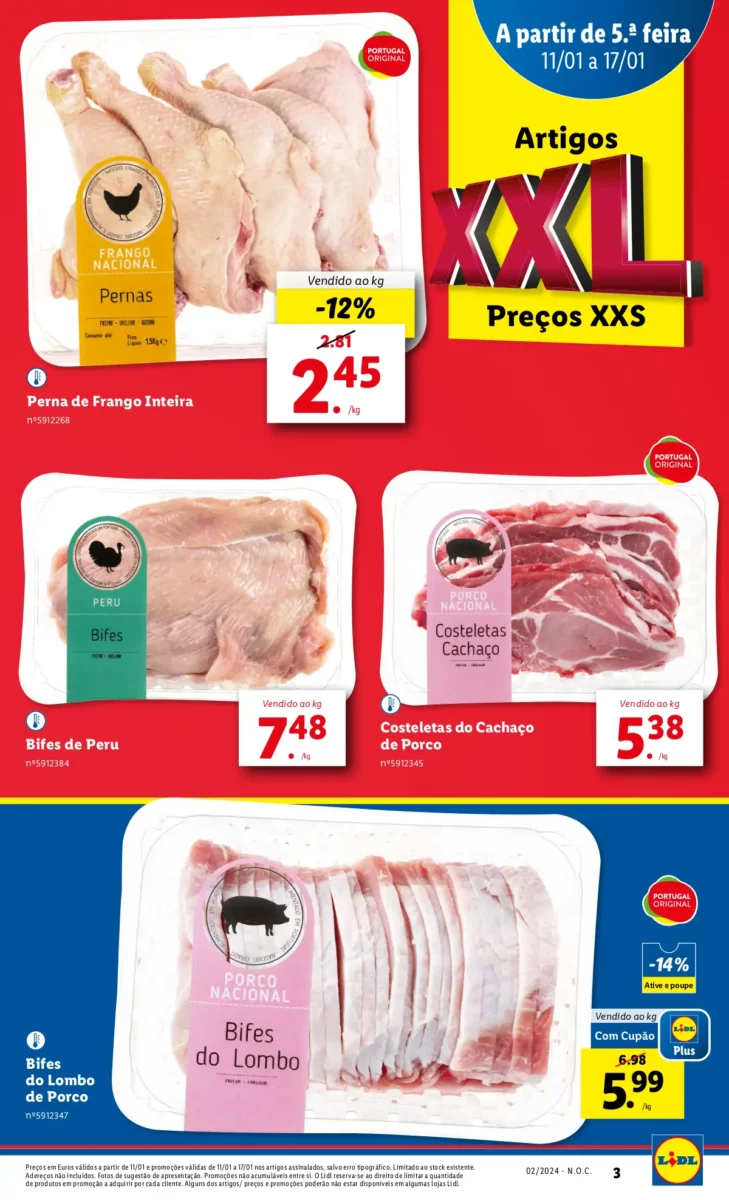 Antevis&atilde;o Folheto LiDL Promo&ccedil;&otilde;es (11 a 17 janeiro)