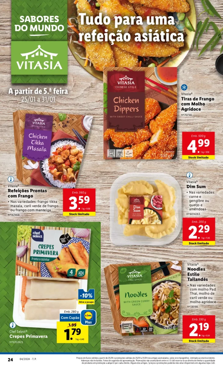 Antevis&atilde;o Folheto LiDL Promo&ccedil;&otilde;es (25 a 31 janeiro)